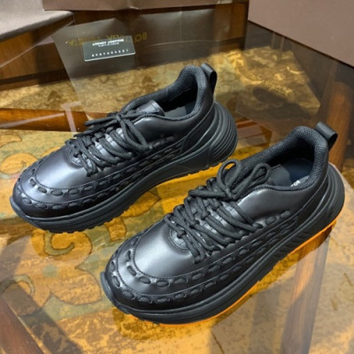 Bottega Veneta 2019 Mens Leather Running Shoes - 보테가베네타 2019 남성용 레더 런닝 슈즈, BVS0050.Size(240 - 270).블랙