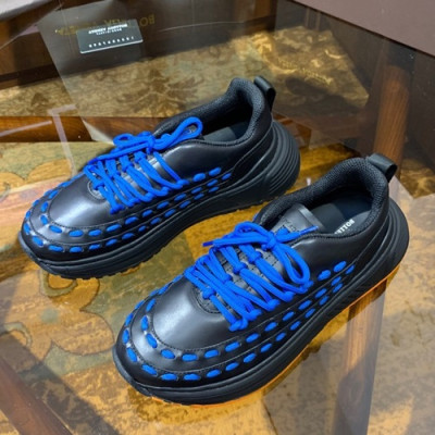 Bottega Veneta 2019 Mens Leather Running Shoes - 보테가베네타 2019 남성용 레더 런닝 슈즈, BVS0051.Size(240 - 270),블루