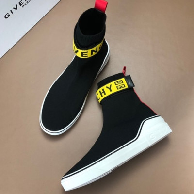 Givenchy 2019 Mens Knit Boots Sneakers - 지방시 2019 남성용 니트 부츠 스니커즈,GIVS0018,Size(240 - 270).블랙