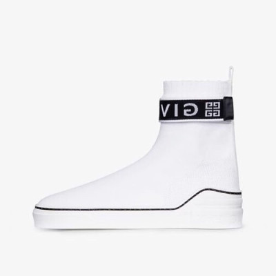 Givenchy 2019 Mens Knit Boots Sneakers - 지방시 2019 남성용 니트 부츠 스니커즈,GIVS0020,Size(240 - 270).화이트