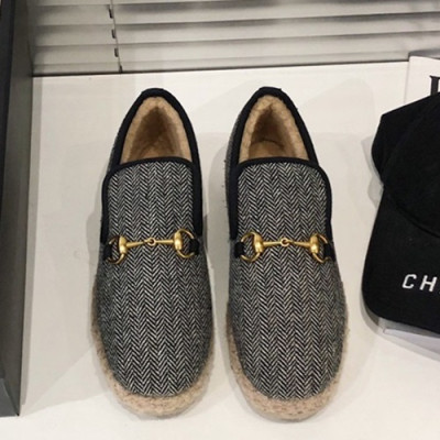 Gucci 2019 Mm / Wm Wool Loafer - 구찌 2019 남여공용 울 로퍼 GUCS0223.Size(225 - 270).그레이