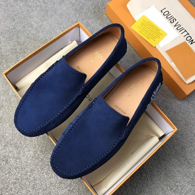 Louis vuitton 2019 Mens Leather Loafer  - 루이비통 2019 남성용 레더 로퍼 LOUS0210,Size(240 - 270).네이비