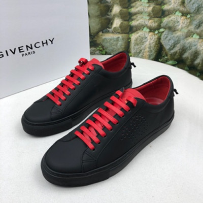 Givenchy 2019 Mens Leather Sneakers - 지방시 2019 남성용 레더 스니커즈 GIVS0024,Size(240 - 270).블랙