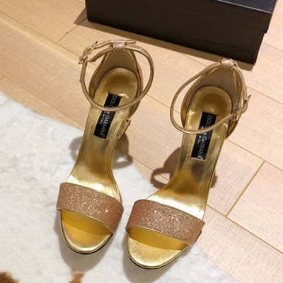Dolce&Gabbana  2019 Ladies High Heel Sandal - 돌체앤가바나 2019 여성용 하이힐 샌들, DGS0043.Size(225 -  250).로즈골드