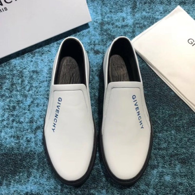 Givenchy 2019 Mens Leather Slip On - 지방시 2019 남성용 레더 슬립온 GIVS0028,Size(240 - 270).화이트