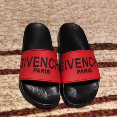 Givenchy 2019 Mens Slipper - 지방시 2019 남성용 슬리퍼 GIVS0031.Size(240 - 270).레드