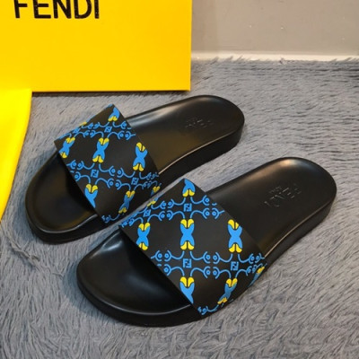 Fendi 2019 Mm / Wm Slipper - 펜디 2019 남여공용 슬리퍼 FENS0081.Size(225 - 275).블랙