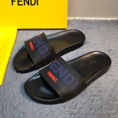 Fendi 2019 Mm / Wm Slipper - 펜디 2019 남여공용 슬리퍼 FENS0084.Size(225 - 275).블랙