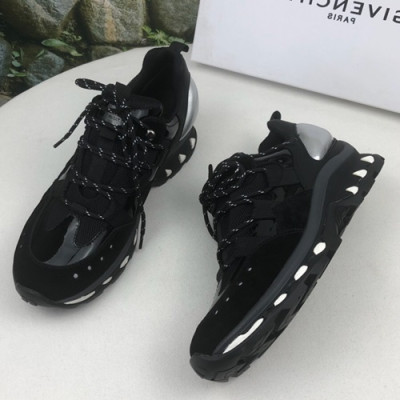 Givenchy 2019 Mens Leather Running Shoes - 지방시 2019 남성용 레더 런닝슈즈 GIVS0037,Size(240 - 270).블랙