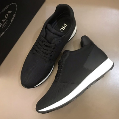 Prada 2019 Mens Sneakers - 프라다 2019 남성용 스니커즈 PRAS0132,Size(240 - 265).블랙