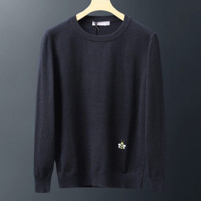 Dior 2019 Mens Retro Logo Crew-neck Sweater - 디올 2019 남성 레트로 로고 크루넥 스웨터  Dio0322x.Size(m - 3xl).블랙