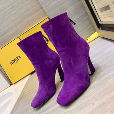 Fendi 2019 Ladies Suede High Heel Boots - 펜디 2019 여성용 스웨이드 하이힐 부츠  FENS0093,Size(225-250),퍼플