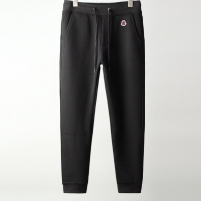 Moncler 2019 Mens Casual Logo Training Pants  -몽클레어 2019 남성 캐쥬얼 로고 트레이닝 팬츠 Moc0661x.Size(m - 2xl).블랙