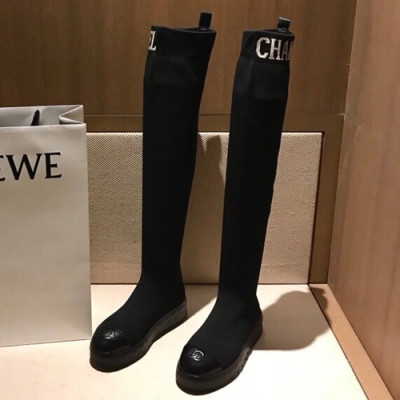 Chanel 2019 Ladies Boots - 샤넬 2019 여성용 부츠 CHAS0364,Size(225-245),블랙