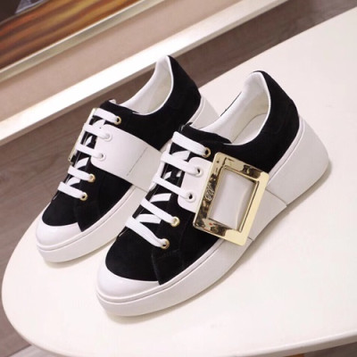 Roger Vivier 2019 Ladies Velvet Sneakers - 로저비비에 2019 여성용 벨벳 스니커즈 ,RVS0115.Size(225 - 245).블랙