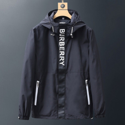 Burberry 2019 Mens Casual Windproof Jacket - 버버리 2019 남성 캐쥬얼 방풍자켓 Bur0979x.Size(m - 3xl).블랙