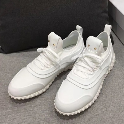 Valentino 2019 Mm / Wm Leather Running Shoes - 발렌티노 2019 남여공용 레더 런닝슈즈,VTS0106,Size(225 - 270).화이트