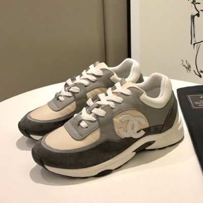 Chanel 2019 Mm / Wm Running Shoes - 샤넬 2019 남여공용 런닝슈즈 CHAS0392.Size(225 - 275).그레이+베이지