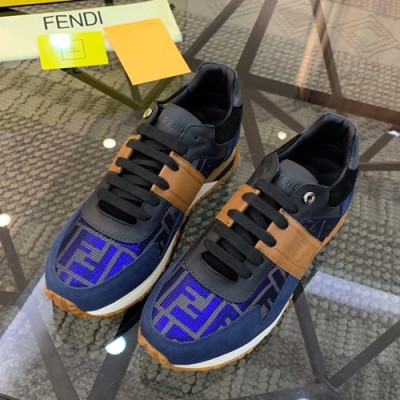 Fendi 2019 Mens Running Shoes - 펜디 2019 남성용 런닝슈즈 FENS0117,Size(240 - 270).네이비+블루
