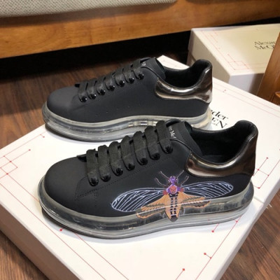 Alexander McQueen 2019 Mm/Wm Oversol Sneakers - 알렉산더맥퀸 2019 남여공용 오버솔 스니커즈 AMQS0078,Size(225 - 270).블랙