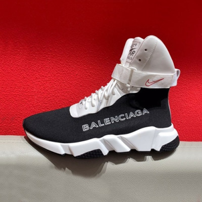 Balenciaga x Nike 2019 Mm / Wm Running Shoes - 발렌시아가 x 나이키 2019 남여공용 런닝슈즈,BALS0049,Size(225 - 270),블랙+화이트