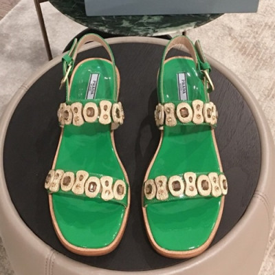 Prada 2019 Ladies Sandal - 프라다 2019 여성용 샌들 PRAS0149.Size(225 - 250).그린