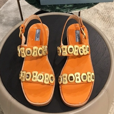 Prada 2019 Ladies Sandal - 프라다 2019 여성용 샌들 PRAS0150.Size(225 - 250).오렌지