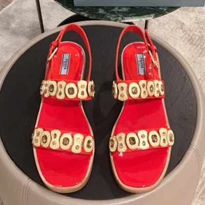 Prada 2019 Ladies Sandal - 프라다 2019 여성용 샌들 PRAS0151.Size(225 - 250).레드