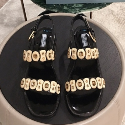 Prada 2019 Ladies Sandal - 프라다 2019 여성용 샌들 PRAS0152.Size(225 - 250).블랙