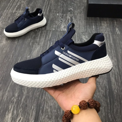 Armani 2019 Mens Sneakers  - 알마니 2019 남성용 스니커즈 ARMS0005,Size(240 - 270).네이비