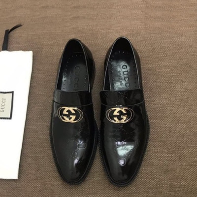 Gucci 2019 Mens Leather Shoes - 구찌 2019 남성용 레더 슈즈,GUCS0286.Size(240 - 270).블랙