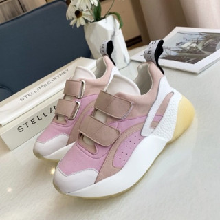 Stella McCartney 2019 Ladies Leather Sneakers - 스텔라매카트니 2019 여성용 레더 스니커즈 STES0030,Size(225 - 255).핑크