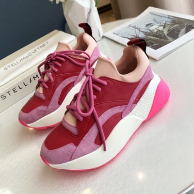 Stella McCartney 2019 Ladies Leather Sneakers - 스텔라매카트니 2019 여성용 레더 스니커즈 STES0043,Size(225 - 255).레드