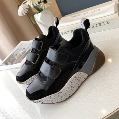 Stella McCartney 2019 Ladies Leather Sneakers - 스텔라매카트니 2019 여성용 레더 스니커즈 STES0047,Size(225 - 255).블랙