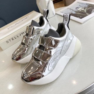 Stella McCartney 2019 Ladies Leather Sneakers - 스텔라매카트니 2019 여성용 레더 스니커즈 STES0049,Size(225 - 255).실버