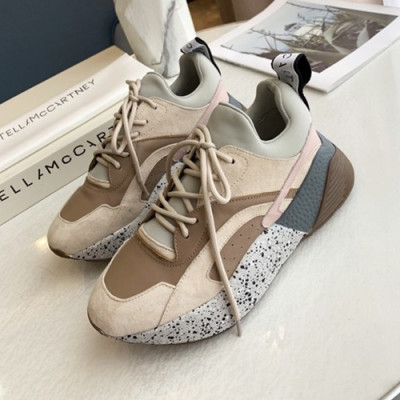 Stella McCartney 2019 Ladies Leather Sneakers - 스텔라매카트니 2019 여성용 레더 스니커즈 STES0051,Size(225 - 255).베이지