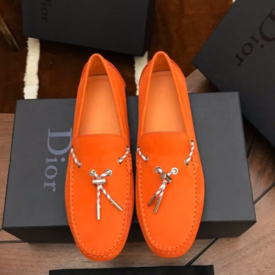 Dior 2019 Mens Suede Loafer - 디올 2019 남성용 스웨이드 로퍼 DIOS0101,Size(240 - 275).오렌지