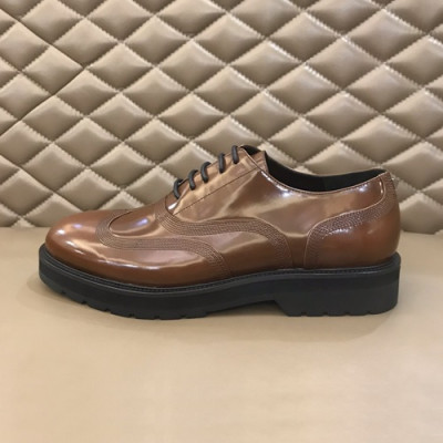 Valentino 2019 Mens Leather Oxford Shoes - 발렌티노 2019 남성용 레더 옥스퍼드 슈즈 VTS0114.Size(240 - 270).브라운