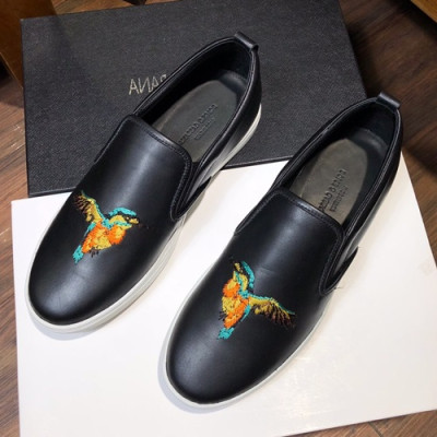 Dolce&Gabbana 2019 Mens Leather Loafer - 돌체앤가바나 2019 남성용 레더 로퍼 DGS0060,Size(240 - 270).블랙