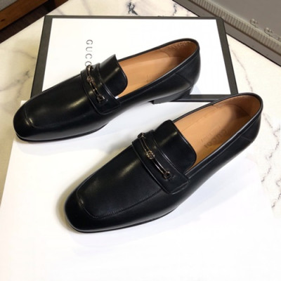 Gucci 2019 Mens Leather Shoes - 구찌 2019 남성용 레더 슈즈,GUCS0304.Size(245 - 265).블랙