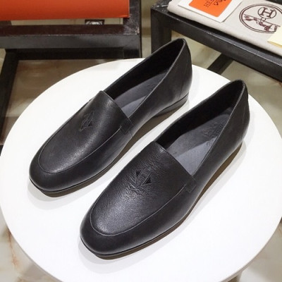 Hermes 2019 Mens Leather Loafer - 에르메스 2019 남성용 레더 로퍼 HERS0228.Size(245 - 270).블랙