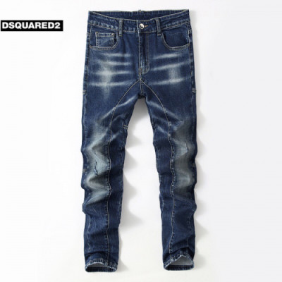Dsquared2 2019 Mens Slim Fit Denim Pants - 디스퀘어드2 남성 슬림핏 데님 팬츠 Dsq0023x.Size(28 - 38).블루