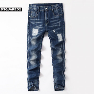 Dsquared2 2019 Mens Slim Fit Denim Pants - 디스퀘어드2 남성 슬림핏 데님 팬츠 Dsq0024x.Size(28 - 38).블루