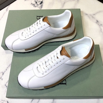 Berluti 2019 Mens Leather Sneakers -  벨루티 2019 남성용 레더 스니커즈 BERTS0038.Size(240 - 270).화이트