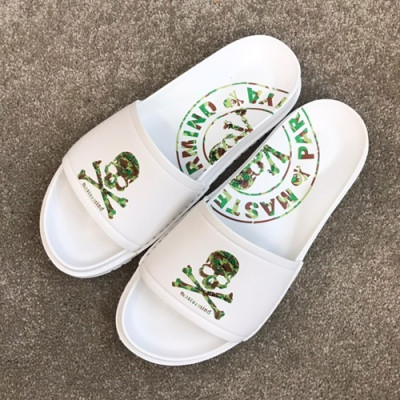 Master Mind Japan 2019 Mens Slipper - 마스터마인드 재팬 2019  남성용 슬리퍼 MMJS0009.Size(240 - 270).화이트