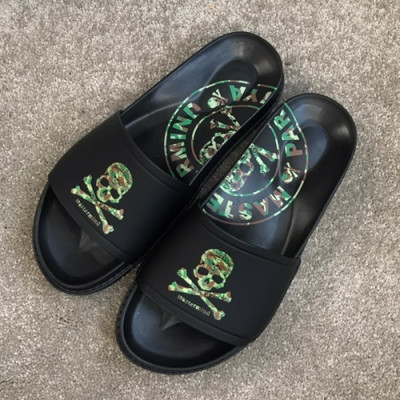 Master Mind Japan 2019 Mens Slipper - 마스터마인드 재팬 2019  남성용 슬리퍼 MMJS0010.Size(240 - 270).블랙