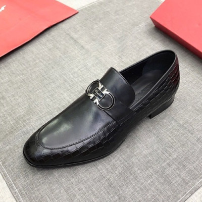 Ferragamo 2019 Mens Leather Oxford Shoes - 페라가모 2019 남성용 레더 옥스퍼드 슈즈 FGMS0085,Size(240 - 275).블랙