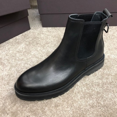 Valentino 2019 Mens Leather Boots - 발렌티노 2019 남성용 레더 부츠 VTS0125.Size(240 - 270).블랙