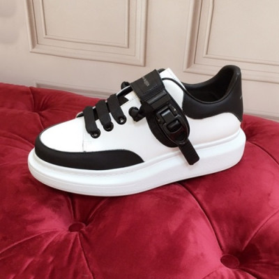 Alexander McQueen 2019 Ladies Oversol Sneakers - 알렉산더맥퀸 2019 여성용 오버솔 스니커즈 AMQS0093,Size(225 - 250).화이트