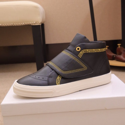 Versace 2019 Mens Leather Sneakers - 베르사체 2019 남성용 레더 스니커즈 VERS0055.Size (240 - 270).블랙